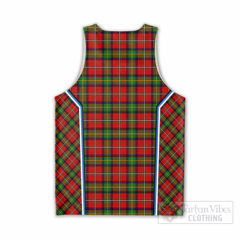 Boyd Tartan Crest Men Tank Top Scotland Coat of Arm Flag Style - Tartan Vibes Clothing