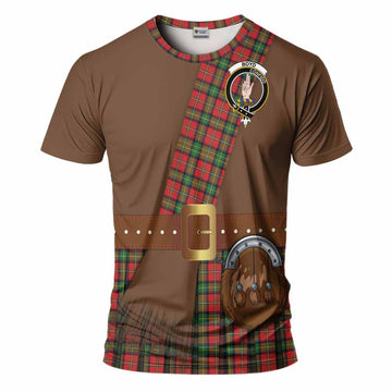 Boyd Tartan Crest T-Shirt Kilt Costume Style