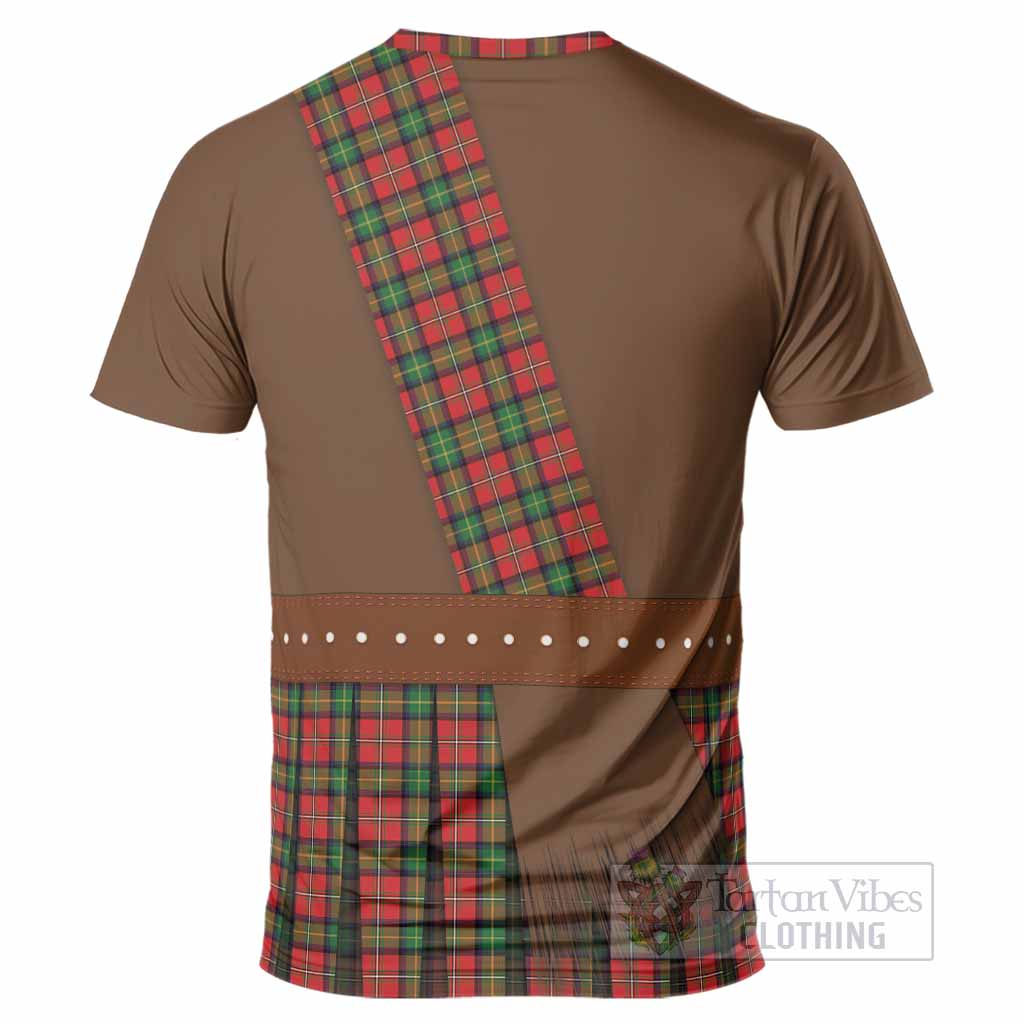 Boyd Tartan Crest T-Shirt Kilt Costume Style