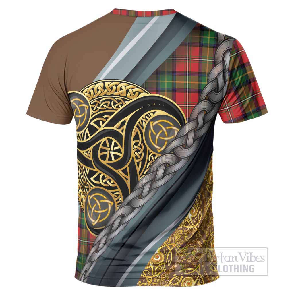 Boyd Tartan Crest T-Shirt Scottish Triskele Celtic