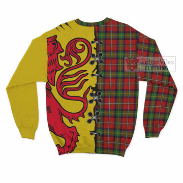 Boyd Tartan Family Crest Sweatshirt Lion Rampant Honor - Tartan Vibes Clothing