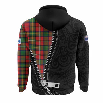 Boyd Tartan Hoodie New Zealand Pattern Unique Zipper Stylized