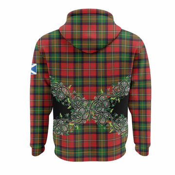 Boyd Tartan Hoodie Thistle Scottish Spirit