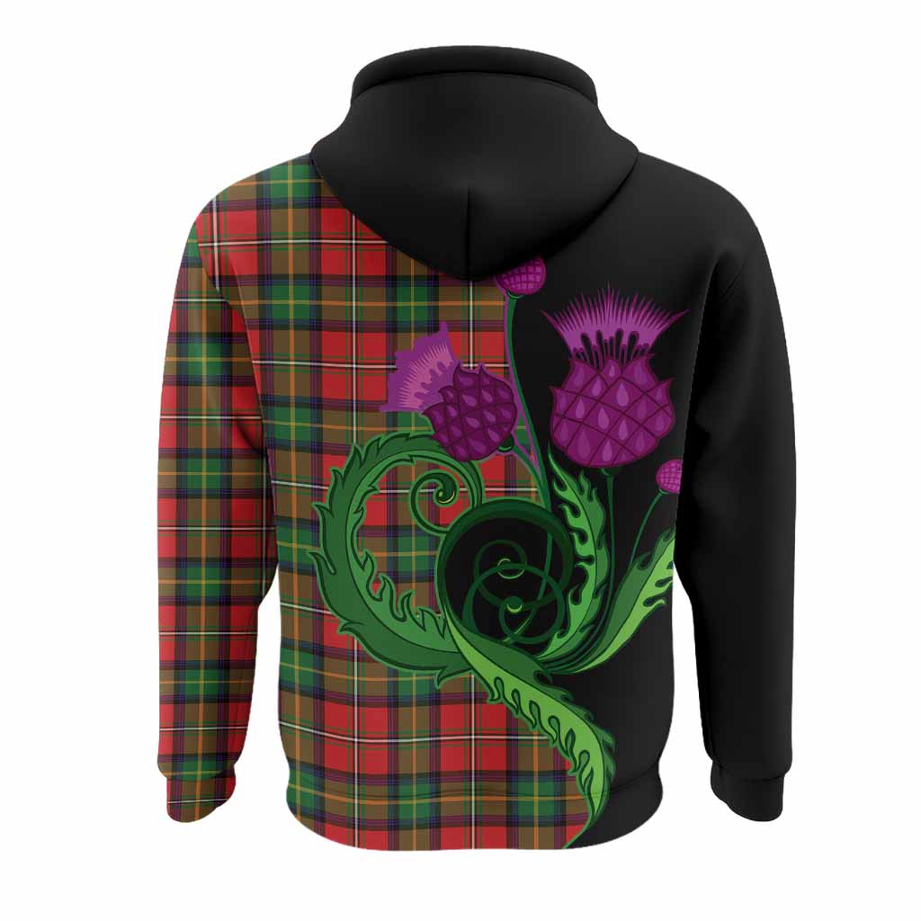 Boyd Tartan Hoodie Traditional Scottish Thistle