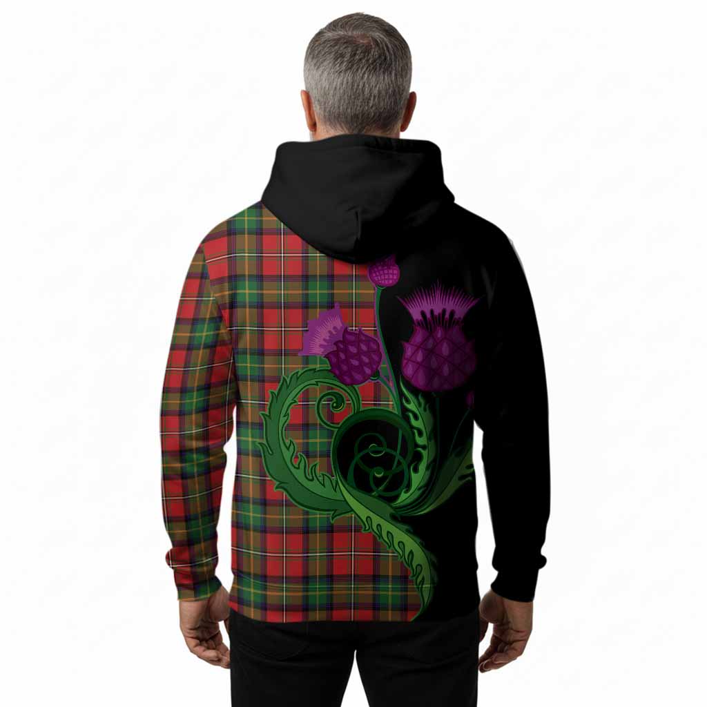 Boyd Tartan Hoodie Traditional Scottish Thistle