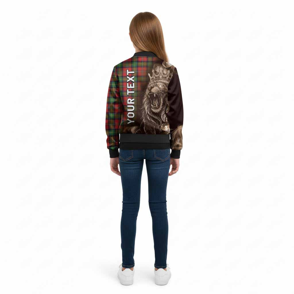 Boyd Tartan Kid Bomber Jacket Roaring Lion Heritage