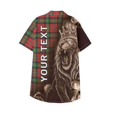 Boyd Tartan Kid Hawaiian Shirt Roaring Lion Heritage