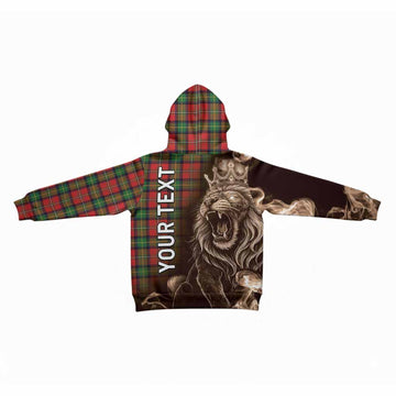 Boyd Tartan Kid Hoodie Roaring Lion Heritage