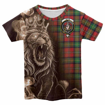 Boyd Tartan Kid T-shirt Roaring Lion Heritage