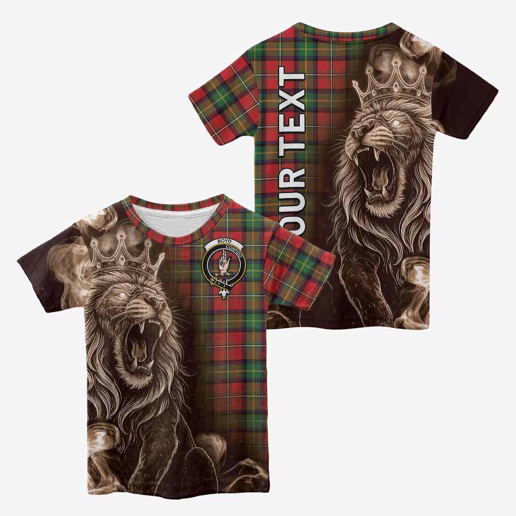 Boyd Tartan Kid T-shirt Roaring Lion Heritage