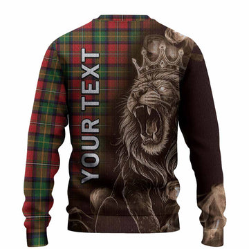 Boyd Tartan Knitted Sweater Roaring Lion Heritage