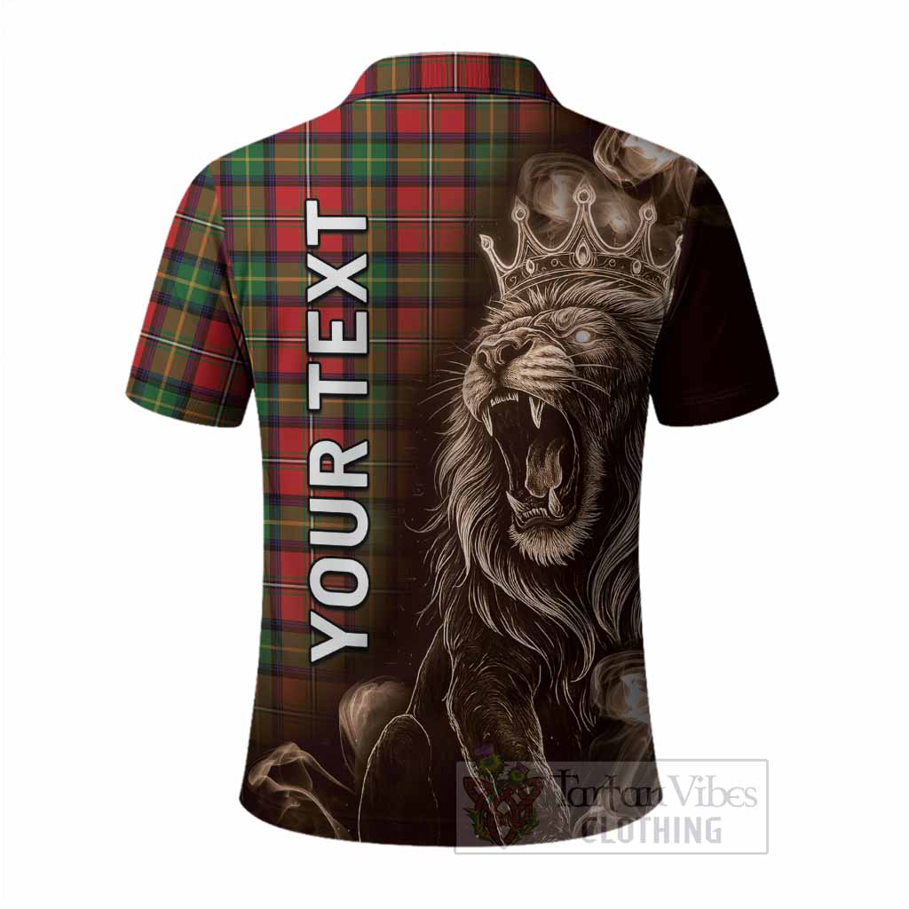 Boyd Tartan Polo Shirt Roaring Lion Heritage