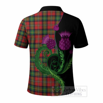 Boyd Tartan Polo Shirt Traditional Scottish Thistle