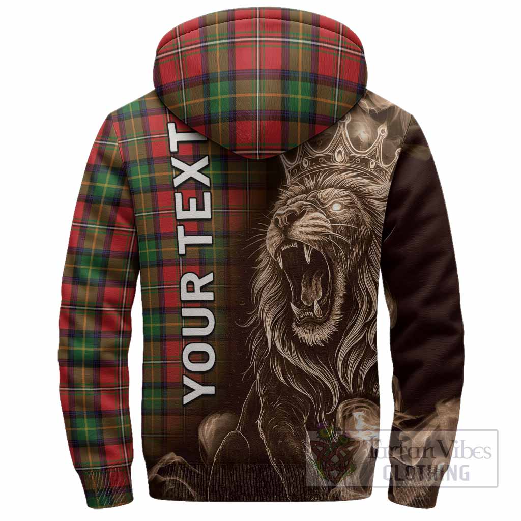 Boyd Tartan Sherpa Hoodie Roaring Lion Heritage