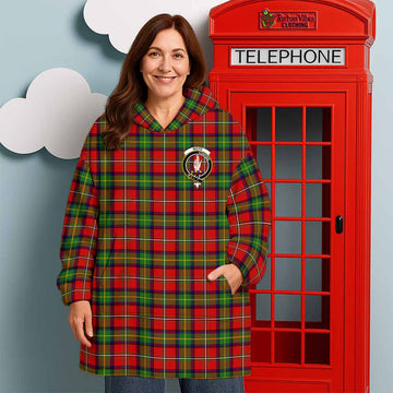Boyd Tartan Wearable Blanket with Family Crest - Tartan Vibes Clothing
