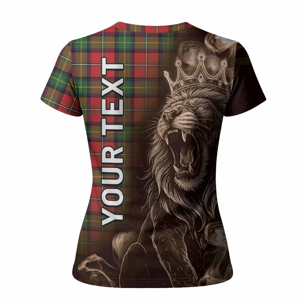 Boyd Tartan Women T shirt Roaring Lion Heritage