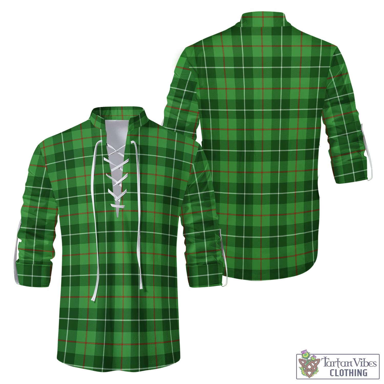 Boyle Tartan Men's Scottish Traditional Jacobite Ghillie Kilt Shirt Men - Tartan Vibes Clothing