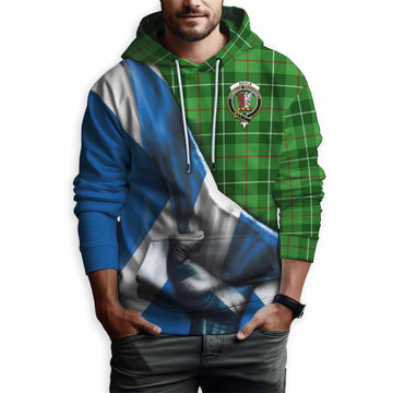 Boyle Tartan Hoodie with Family Crest Scotland Patriotic Style Pullover Hoodie - Tartan Vibes Clothing