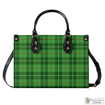 Boyle Tartan Luxury Leather Handbags L - Tartan Vibes Clothing