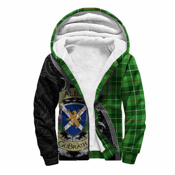 Boyle Tartan Family Crest Sherpa Hoodie Lion Rampant Royal Thistle Shield Celtic Inspired Unisex S - Tartan Vibes Clothing