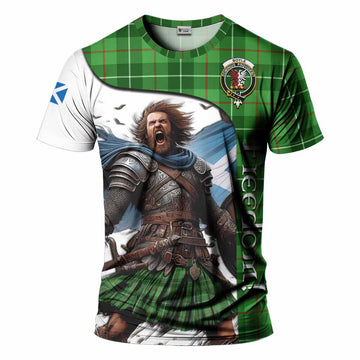 Boyle Crest Tartan T-Shirt Inspired by the Freedom of Scottish Warrior Kid's Shirt - Tartan Vibes Clothing