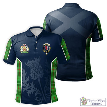 Boyle Tartan Men's Polo Shirt with Family Crest and Scottish Thistle Vibes Sport Style Kid - Tartan Vibes Clothing