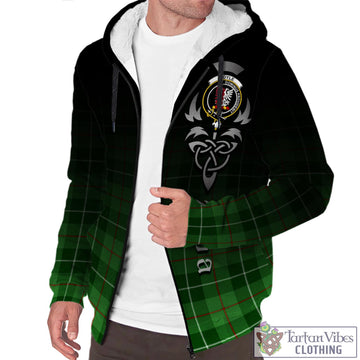Boyle Tartan Sherpa Hoodie Featuring Alba Gu Brath Family Crest Celtic Inspired Unisex - Tartan Vibes Clothing