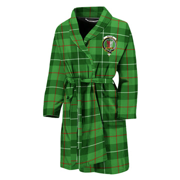 Boyle Tartan Bathrobe with Family Crest Unisex M - Tartan Vibes Clothing