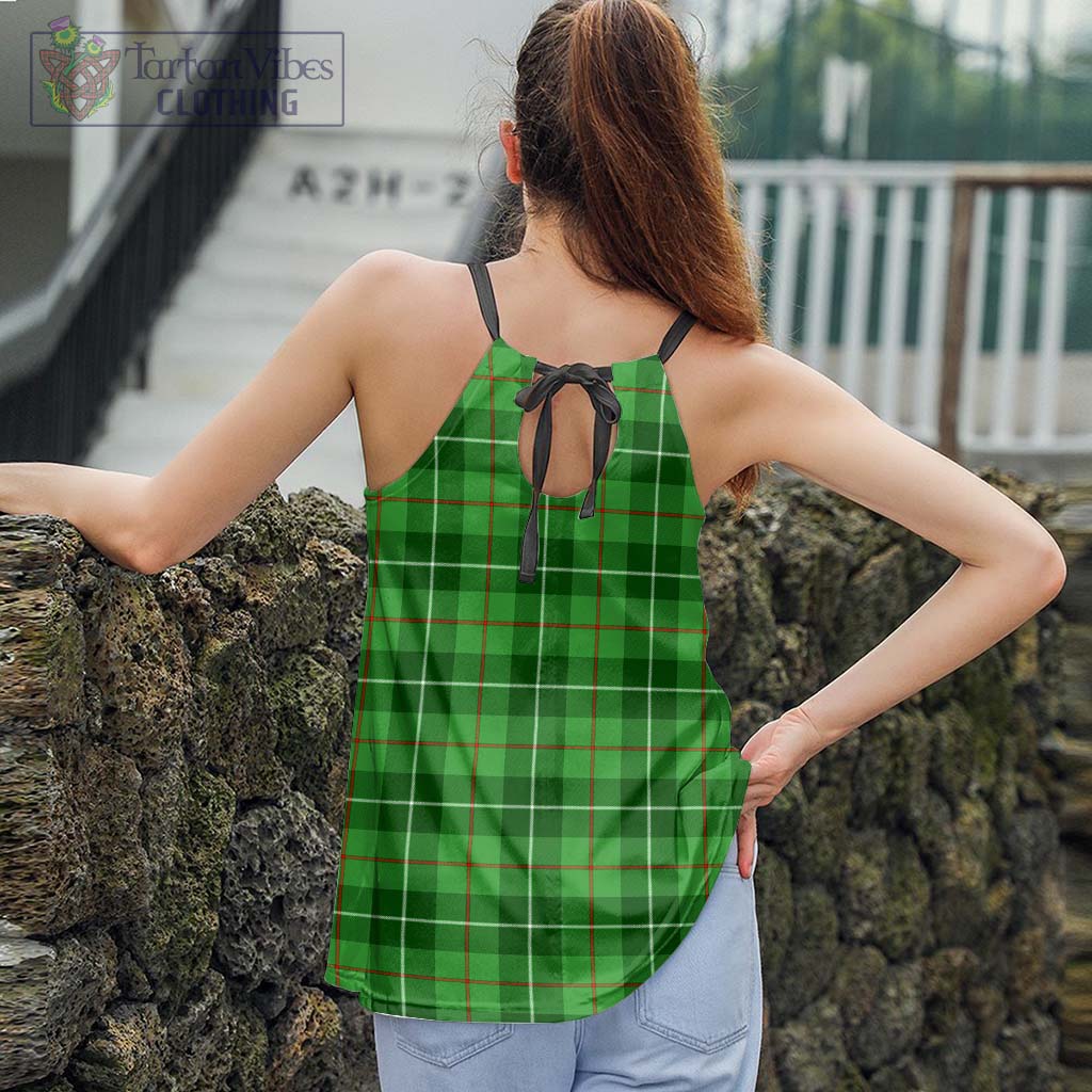 Boyle Tartan Loose Halter Neck Camisole - Tartan Vibes Clothing