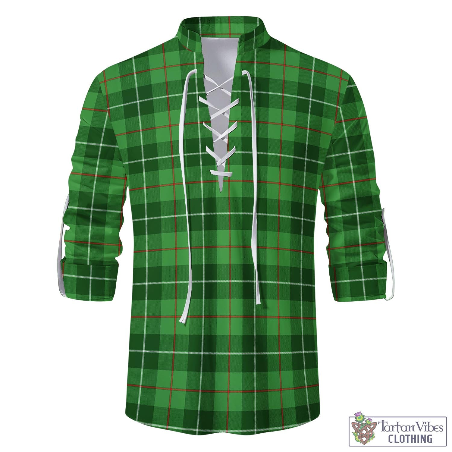 Boyle Tartan Men's Scottish Traditional Jacobite Ghillie Kilt Shirt - Tartan Vibes Clothing