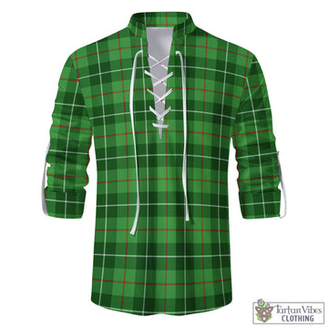 Boyle Tartan Men's Scottish Traditional Jacobite Ghillie Kilt Shirt - Tartan Vibes Clothing