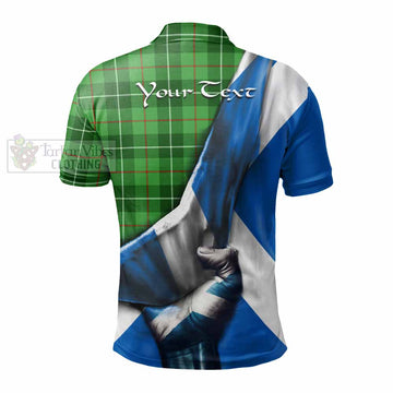 Boyle Tartan Polo Shirt with Family Crest Scotland Patriotic Style - Tartan Vibes Clothing