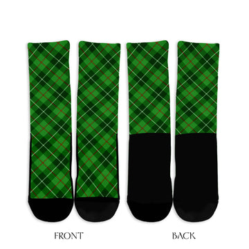 Boyle Tartan Crew Socks Cross Tartan Style - Tartanvibesclothing