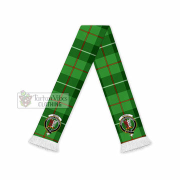 Tartan Vibes Clothing Boyle Tartan Ruffneck Scarf with Family Crest