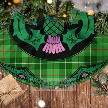 Boyle Tartan Christmas Tree Skirt Scottish Thistle Style - Tartan Vibes Clothing