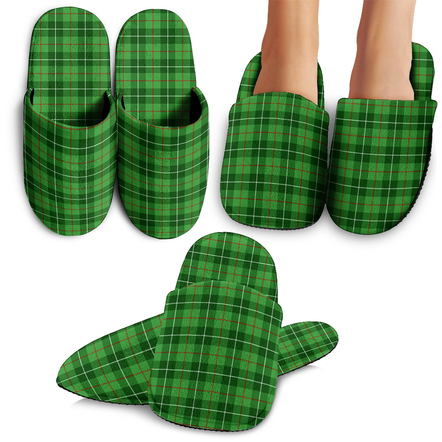 Boyle Tartan Home Slippers - Tartanvibesclothing