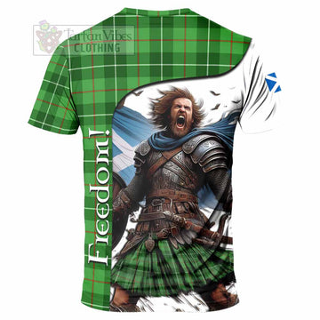 Boyle Crest Tartan T-Shirt Inspired by the Freedom of Scottish Warrior - Tartan Vibes Clothing