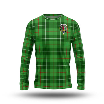 Boyle Tartan Long Sleeve T-Shirt with Family Crest - Tartan Vibes Clothing