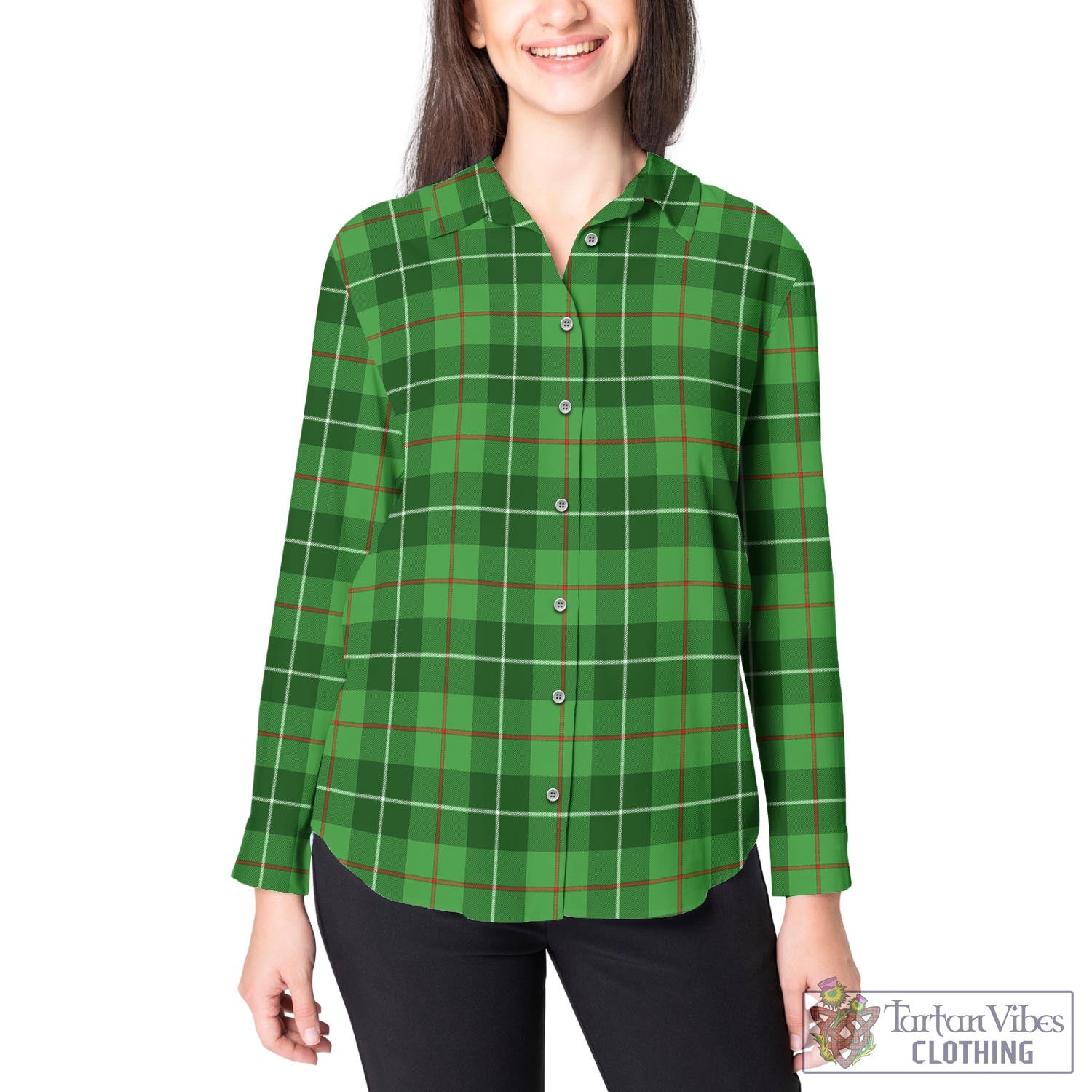Boyle Tartan Women's Casual Shirt - Tartan Vibes Clothing