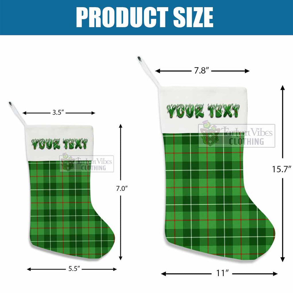 Boyle Tartan Christmas Stocking with Personalized Text - Tartan Vibes Clothing