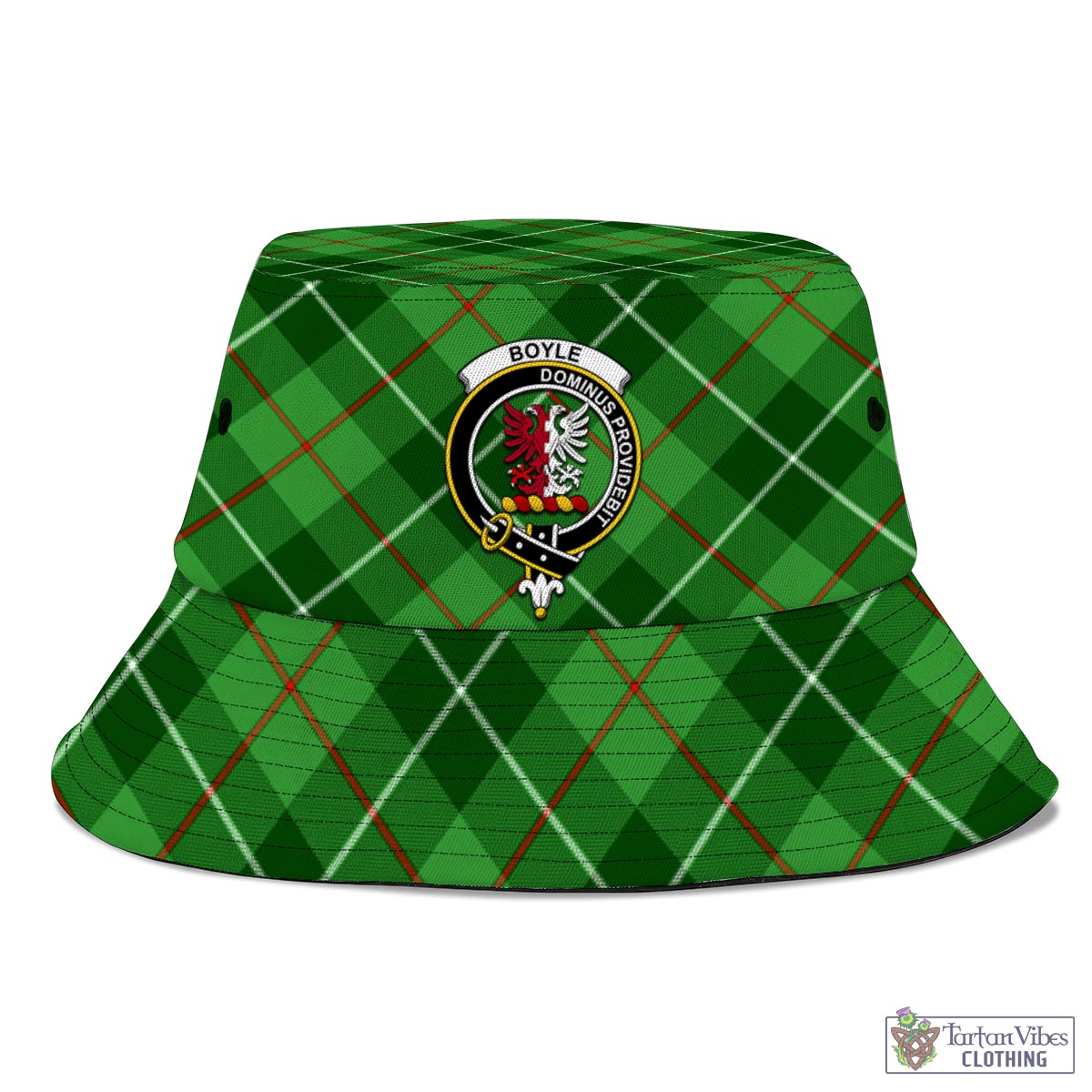 Boyle Tartan Bucket Hat with Family Crest - Tartan Vibes Clothing
