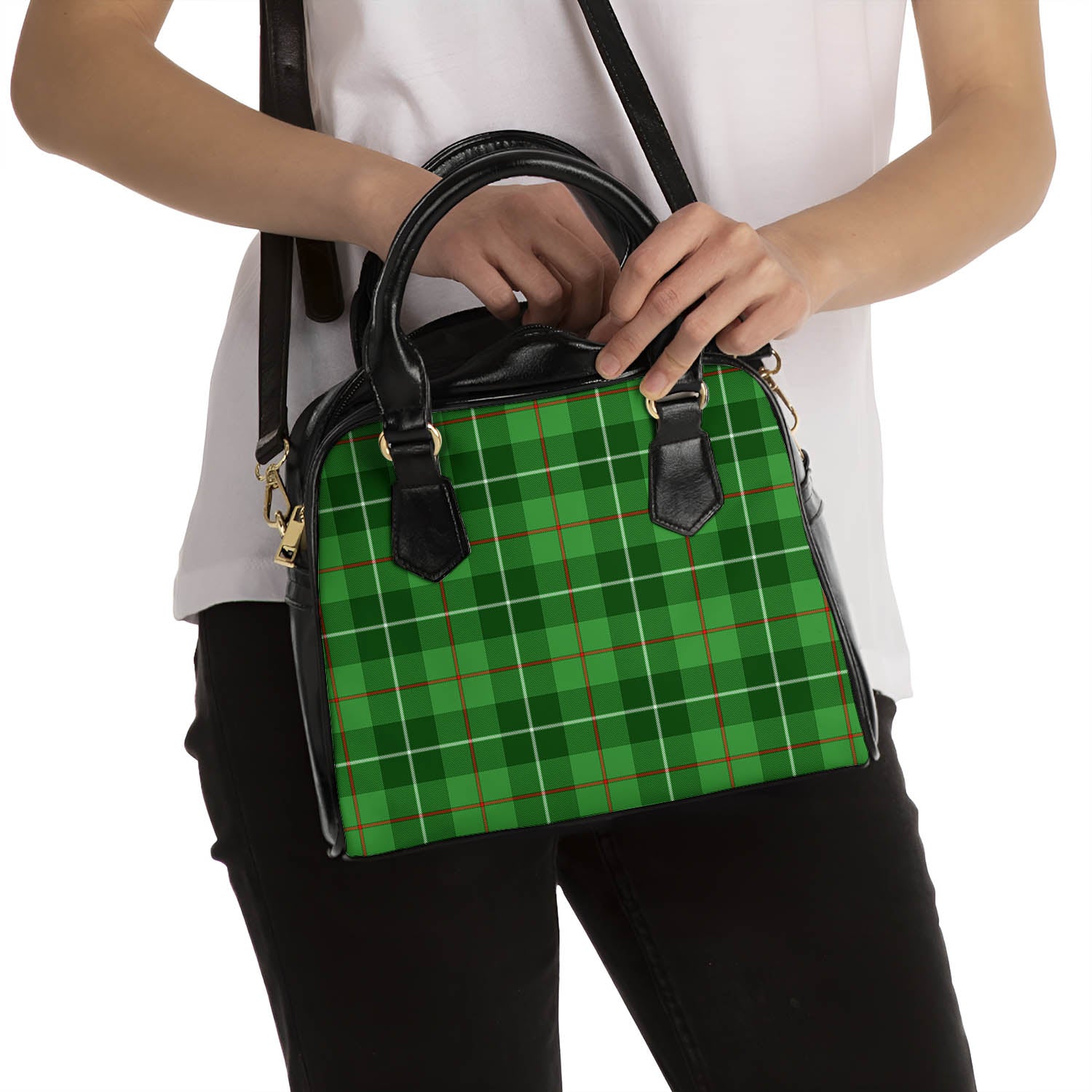 Boyle Tartan Shoulder Handbags - Tartan Vibes Clothing