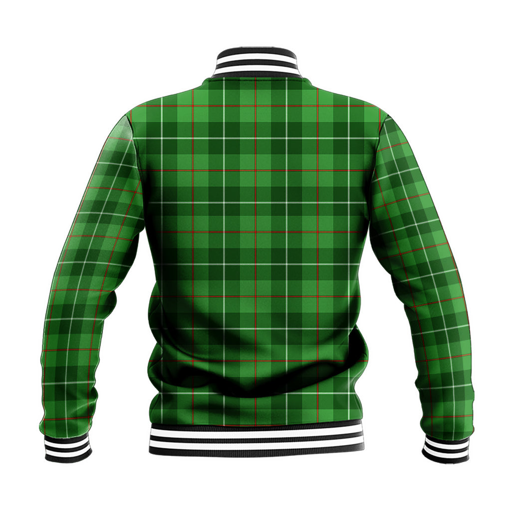 Boyle Tartan Baseball Jacket with Family Crest - Tartan Vibes Clothing