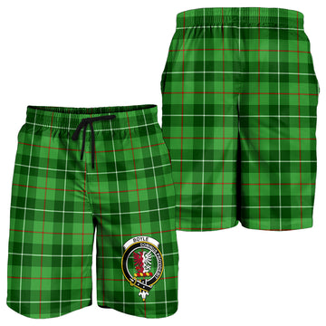 Boyle Tartan Mens Shorts with Family Crest - Tartan Vibes Clothing