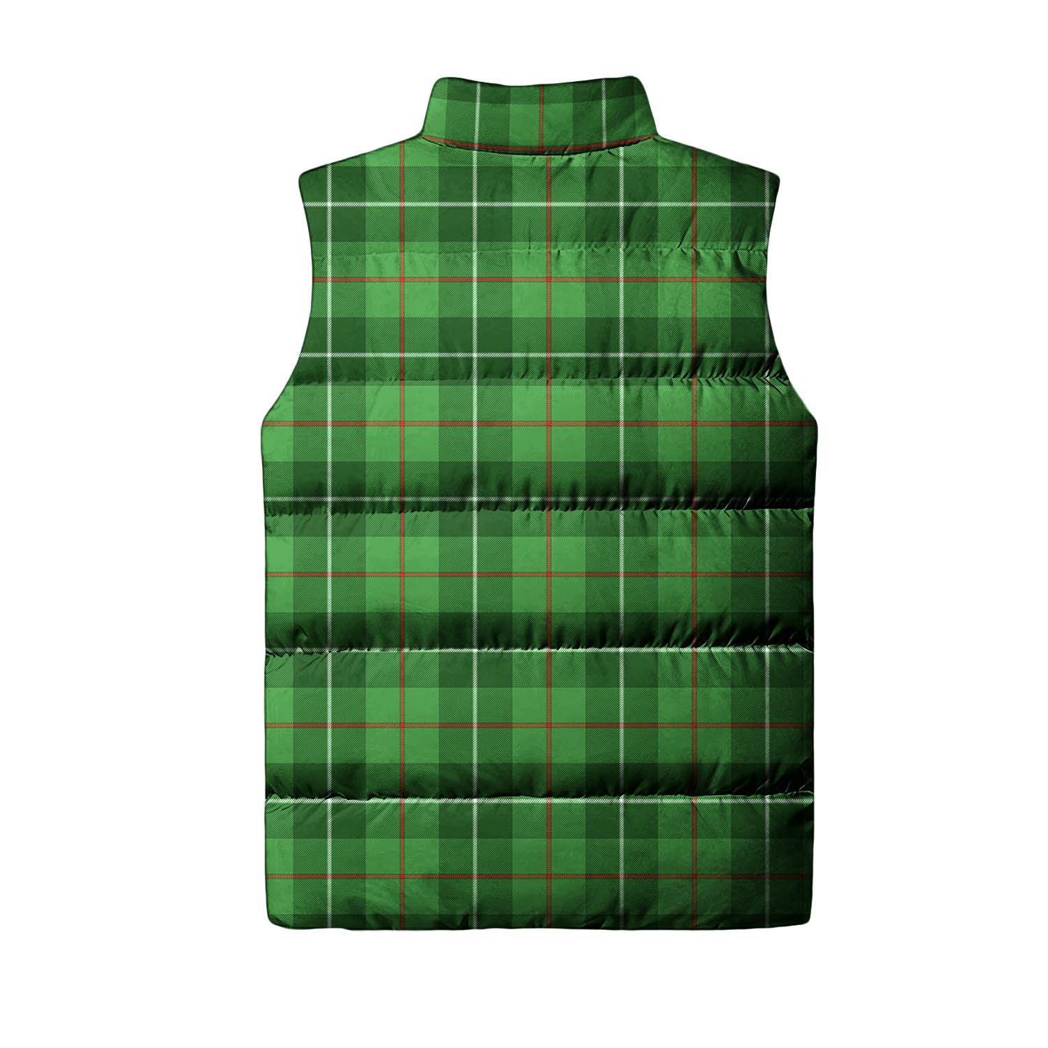 Boyle Tartan Sleeveless Puffer Jacket with Family Crest - Tartan Vibes Clothing
