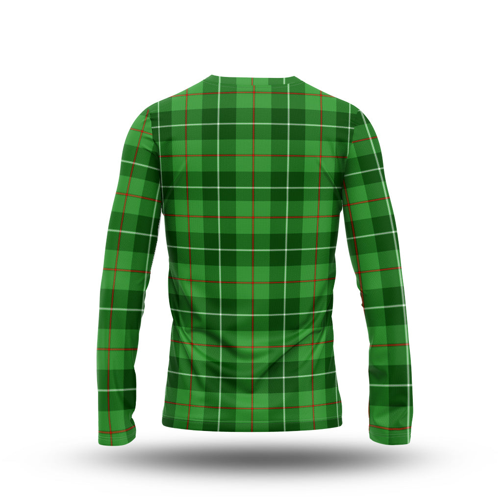 Boyle Tartan Long Sleeve T-Shirt with Family Crest - Tartan Vibes Clothing