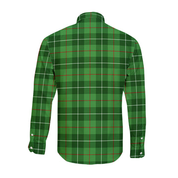 Boyle Tartan Long Sleeve Button Up Shirt with Family Crest - Tartan Vibes Clothing