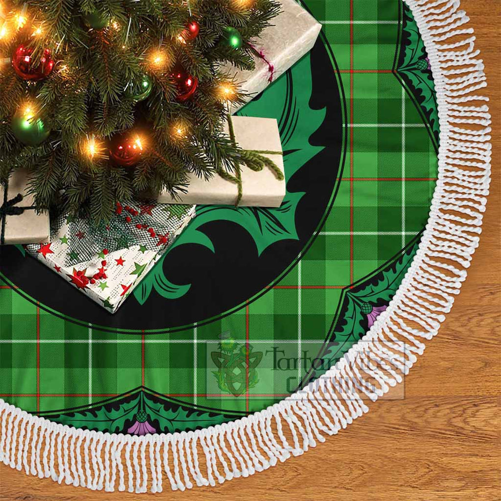 Boyle Tartan Christmas Tree Skirt Scottish Thistle Style - Tartan Vibes Clothing