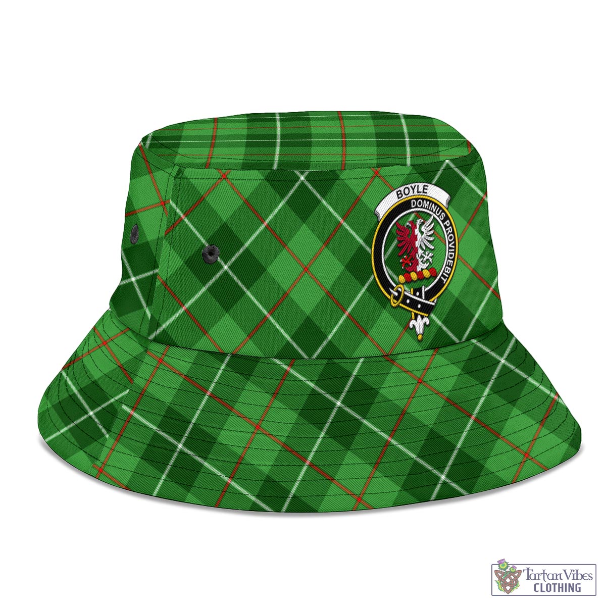 Boyle Tartan Bucket Hat with Family Crest - Tartan Vibes Clothing