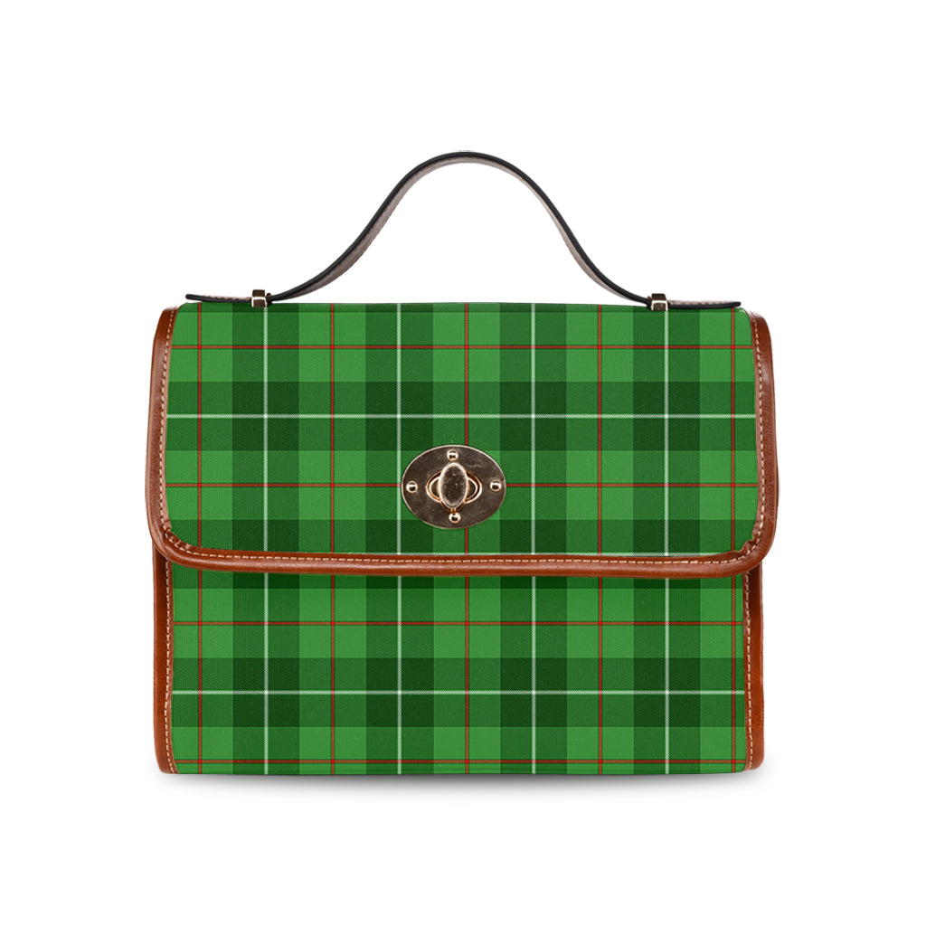 Boyle Tartan Leather Strap Waterproof Canvas Bag - Tartanvibesclothing